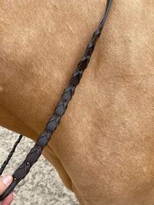 สร้อยรัดสแนฟเฟิลเพชร 24 เส้นถักสายรัดสีดําสีน้ําตาลเต็มและซัง - Product Image 5