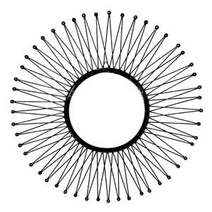 Espejo de pared de metal rústico de 50 piezas hecho a mano, último diseño para decoración del hogar, decoración elegante para sala de estar y dormitorio - Product Image 5