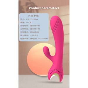 Vibrador para Mujeres, Estilo Conejo, Masajeador con Estimulación del Clítoris, Juguete Sexual para Adultos - Product Image 1