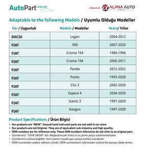 Clips de capot pour Fiat Escape 4, Scenic 2, Kangoo - 100 pièces - Product Image 2