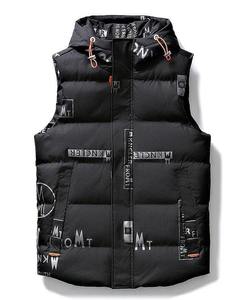 Veste sans manches matelassée personnalisée coupe-vent pour homme, collection automne-hiver 2026, design OEM - Product Image 5