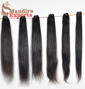 Vente en gros de paquets naturels droits vierges naturels non traités, extensions de cheveux humains indiens à cuticule alignée - Product Image 5