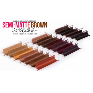 CharmLash Personnalisé Marque Privée En Gros Cachemire Brun Coréen PBT Cils En Fibre avec Emballage De Boîte De Cils De Couleur Unique - Product Image 6