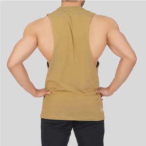 Ropa de entrenamiento Camiseta sin mangas hecha a medida para hombres Ropa de gimnasio Hombres Camiseta sin mangas Transpirable Hombres Camiseta sin mangas - Product Image 5
