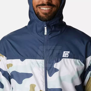 Veste de sport à fermeture éclair intégrale en sublimation pour homme, vêtements de sport légers, veste à fermeture éclair intégrale en sublimation pour toutes les saisons - Product Image 4