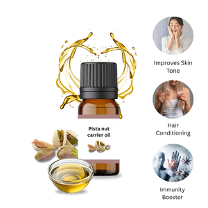 Huile de pistache-Prix de gros en gros 100% Pure Skin Care et huile hydratante pour le corps Pistacia Vera Food Flavor Oil Bulk Suuply - Product Image 3