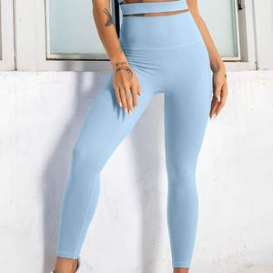 Vente en gros de vêtements de yoga et de sport OEM ODM pour femmes, ensemble de leggings de style yoga, fitness et course à pied, ensemble 2 pièces pour femmes actives - Product Image 1