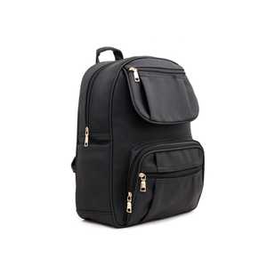 Mochila negra formal para hombre P47386 - Product Image 2