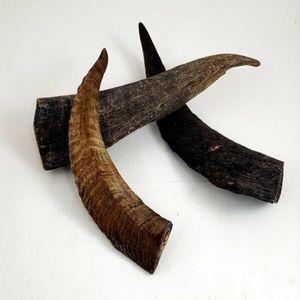 Cuerno de cabra natural Golosinas para perros Masticables bajos en grasa de alta proteína para dientes sanos y abrigo brillante Juguete masticable duradero para mascotas - Product Image 6