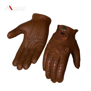 Guantes de trabajo de cuero, guantes de jardinería recorte de flores motocicleta conducción seguridad para guantes de hombre - Product Image 2