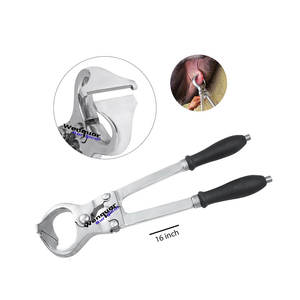Burdizzo Castrator pince à castration sans sang/émasculatome/matériau outil vétérinaire en acier inoxydable toutes tailles 9 "12" 14 "16" - Product Image 2