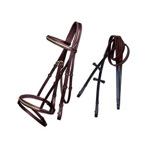 Snaffle Bridle Clincher avec Rembourré En Gros Professionnel Equine Halter Tack Équitation Headstall Équipement Équestre Profession - Product Image 2