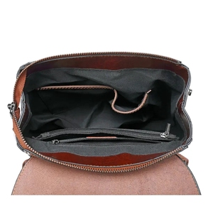 Manufacturers wholesale ladies bags women's cowhide <b>backpack</b> fashion oil wax <b>leather</b> <b>backpack</b> <b>leather</b> women's bag - Product Image 6