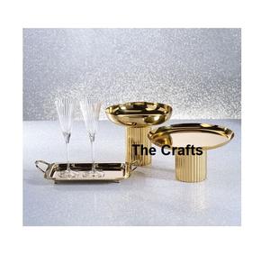 Soporte para Servir Pasteles de Madera y Hierro, Tamaño Personalizado, Forma Redonda, Soporte para Servir Postres y Dátiles al por Mayor - Product Image 2