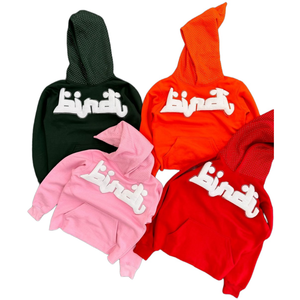 Streetwear Sweatshirt Cotton Oversized Heavyweight thermal hoodie plus size <b>jumper</b> Hoodie custom hoodies unisex for men - Product Image 4