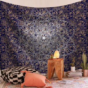 Tapiz Rectangular de Pared de Alta Calidad para Decoración Festiva, Directo de Fábrica, Manta India Personalizada, Tapiz Bohemio para Colgar en la Pared - Product Image 1