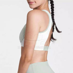 Sujetador deportivo para mujer con tirantes ajustables, top de alto soporte, ropa deportiva cómoda para sesiones de entrenamiento - Product Image 2