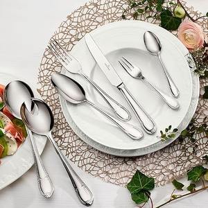 Ensemble de couverts en argent de qualité supérieure pour la cuisine de luxe à domicile restaurant élégant banquet et événements de mariage faits à la main - Product Image 4