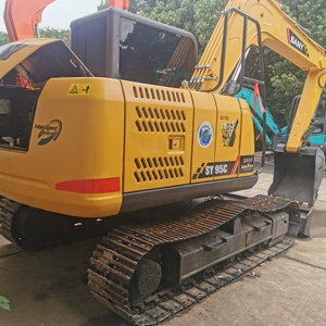 Excavatrice sur chenilles compacte SANY SY95C de 9,5 tonnes, à réponse rapide, hydraulique, pour travaux municipaux urbains - Product Image 1