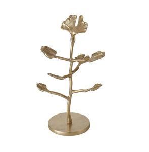 Vente de porte-bijoux de table pour dressing porte-bijoux en métal plaqué or support article décoratif organisateur cosmétique pour salon. - Product Image 2