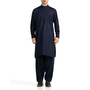 Shalwar Kameez en coton de qualité supérieure, dernier style, pour hommes, sans plis, séchage rapide, fournisseur direct d'usine - Product Image 1
