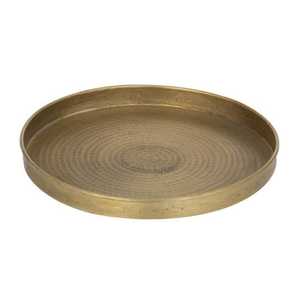 Grands plateaux de service en aluminium de style industriel, plats de table décoratifs en métal moulé pour la maison, les hôtels et les restaurants. - Product Image 1