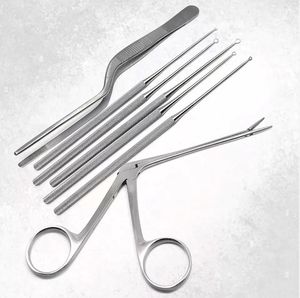 ชุดตรวจวินิจฉัยเครื่องมือผ่าตัดทางจมูก7ชิ้นเครื่องมือผ่าตัดเพนแท็กซ์สเตนเลสได้รับการรับรองจาก CE - Product Image 2