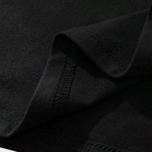 เสื้อยืดพิมพ์ DTF สำหรับผู้ชายสีทึบทรงหลวมผ้าคอตตอน100% 180กรัมสไตล์ลำลองน้ำหนักตามสั่ง - Product Image 6