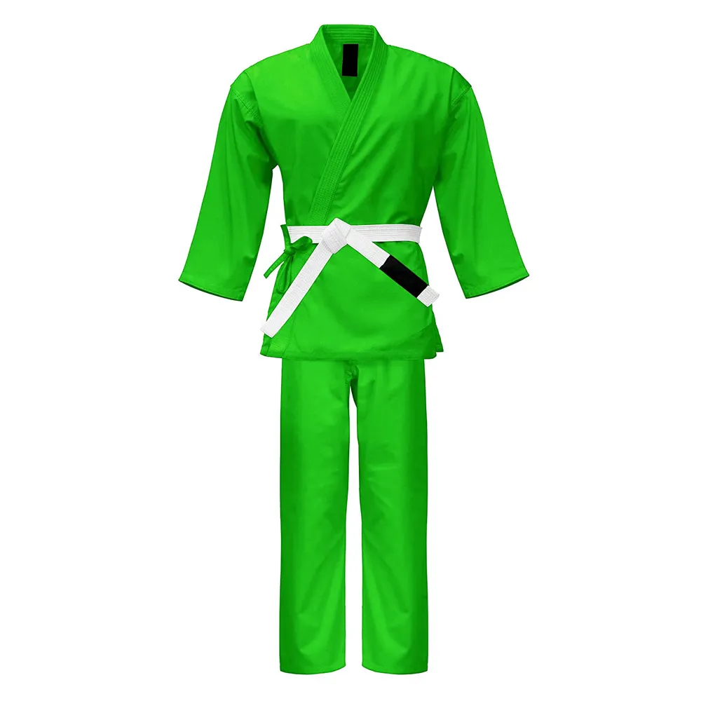 Factory Manufacturer Wholesale High Quality Karate Suits / OEM Services Hot Selling Product Solid Color Karate Uniforms