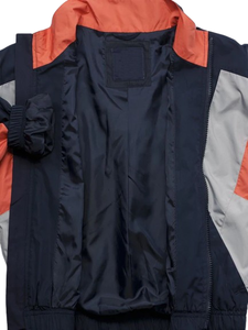 Veste coupe-vent imperméable à fermeture éclair avec logo personnalisé, veste coupe-vent tissée pour l'automne, veste de sport pour hommes, vente en gros - Product Image 6