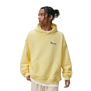 เสื้อมีฮู้ดผ้าฟลีซ100% สำหรับผู้ชายผ้าคอตตอนรุ่นใหญ่เสื้อฮู้ดกีฬาสำหรับยิม - Product Image 1