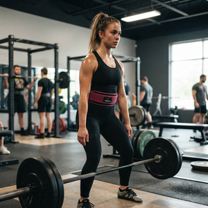 Cinturón Deportivo Transpirable de EVA de Alto Rendimiento con Cierre de Gancho y Bucle para Estabilidad del Core, Entrenamiento con Pesas, Fitness Funcional, Ligero - Product Image 2