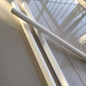 RA High-Purity Zirconia <strong>Magnesium</strong> Oxide Alumina 99.7% Al2O3 Tube Roller <strong>Rods</strong> (For Ceramics and Refractories) Fast Shipping - Product Image 1