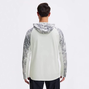 Sudadera con capucha de rendimiento totalmente personalizada de alta calidad UPF 50 ropa de pesca camisas de caza Anti UV camisas de sublimación personalizadas - Product Image 3