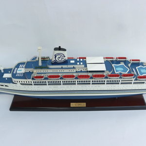 Gia Nhien Fabricant Conception personnalisée SS SEABREEZE MODÈLE DE BATEAU EN BOIS-MODÈLE DE BATEAU EN BOIS DE HAUTE QUALITÉ-ARTISANAT - Product Image 1