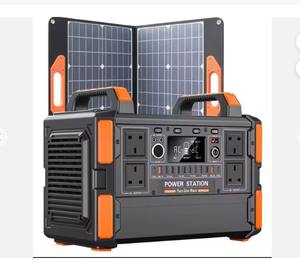 สถานีไฟฟ้าพกพา 1200W 200W ความจุขนาดใหญ่ ชาร์จเร็วสำหรับกรณีฉุกเฉิน แบตเตอรี่สำรอง LiFePO4 ระบบพลังงานแสงอาทิตย์สำหรับบ้านแบบออฟกริด - Product Image 1