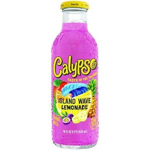 Calypso เลมอนเนดโซดาผลไม้อัดลม6รสชาติหลากหลายทำจากผลไม้จริงและรสธรรมชาติ330มล. - Product Image 6