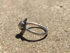 925 <b>Sterling</b> <b>Silver</b> White Rainbow Ring with Prong Setting Romantic <b>Wedding</b> <b>Band</b> for Parties - Product Image 6