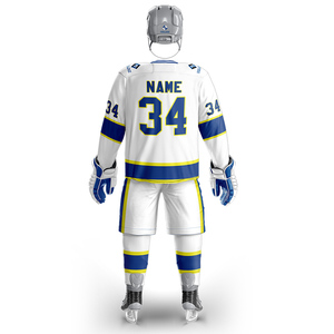 Uniformes de hockey sur glace respirants sur mesure, 100% polyester, dernier design, meilleure vente, unisexe, fabriqué au Pakistan - Product Image 3