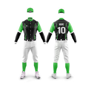 OEM venta al por mayor personalizado sublimación completa impresión transpirable béisbol y softbol uniformes Softwear para Beisbol y Bateo De Beisbol - Product Image 1