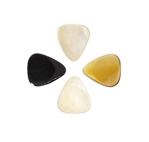 Plectres de guitare en os naturel de qualité supérieure, fabriqués à la main, finition lisse, pour guitare acoustique et électrique, durables et offrant un son chaud - Product Image 4