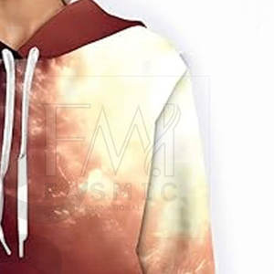 Sudadera con capucha de algodón 100% para mujer de estilo clásico, Jersey estampado, cuello con capucha de invierno, diseño personalizable, ropa de calle con logotipo frontal - Product Image 3