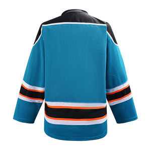 Maillot de hockey sur glace broderie personnalisée Sublimation couleur design vêtements de hockey - Product Image 5