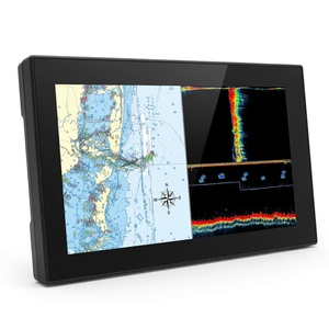 Écran multifonction professionnel de 15,6 pouces avec pont en verre – Série Elite, traceur de cartes et sondeur HD multi-touch - Product Image 1