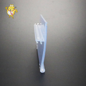 شريط أسعار مرن من البي في سي لحواف الرفوف قابل للفتح للجدران المشقوقة، تصنيع حسب الطلب - Product Image 3