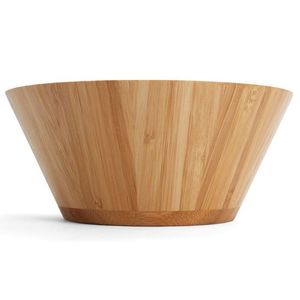 100% Ensalada de madera natural y cuenco para servir Tamaño personalizado Ligero con diseño pulido El mejor cuenco de madera para regalo - Product Image 1