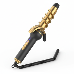 Fer à friser électrique automatique sans fil en céramique magique PTC LED, baguette spirale pour les cheveux, professionnel pour l'hôtel et la maison - Product Image 6