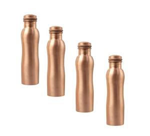Botella de Cobre Curva de Diseño, 650 ml, Precio Económico de Fábrica, Revitaliza tu Agua, Curvada a la Perfección, Frasco de Cobre - Product Image 6