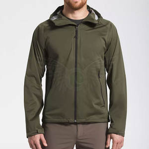 Vestes d'extérieur minces d'été personnalisées OEM vente en gros veste coupe-vent à capuche pour hommes - Product Image 2