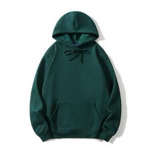 Sweat à capuche unisexe en polyester/coton pour l'hiver, fermeture éclair, manches longues, avec design patchwork, coupe régulière, respirant, poche - Product Image 1